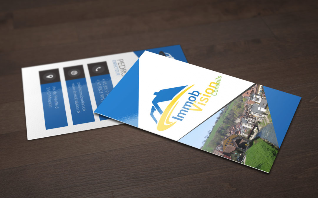 Immob Vision’s Business cards
