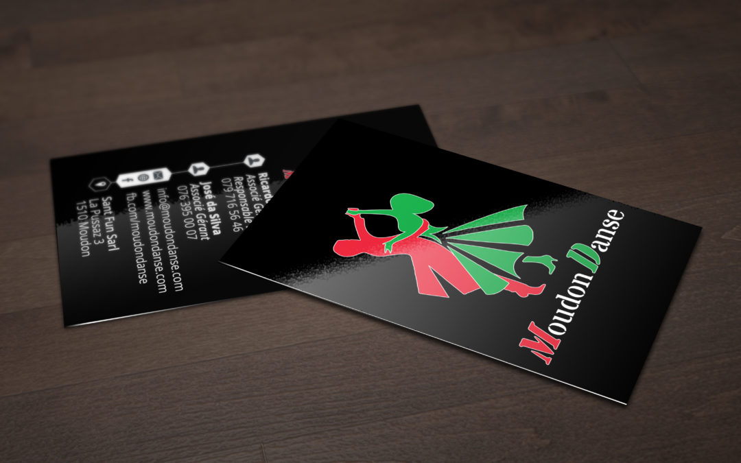Moudon Danse’s Business cards